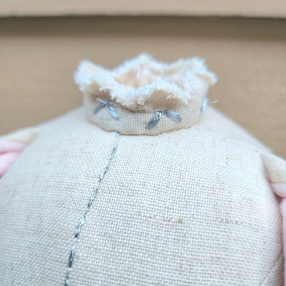 Pottery Barn Kids Plush Teapot Bunny Floppy Crown Stuffed Toy Retired Pretend Pl - Picture 7 of 11